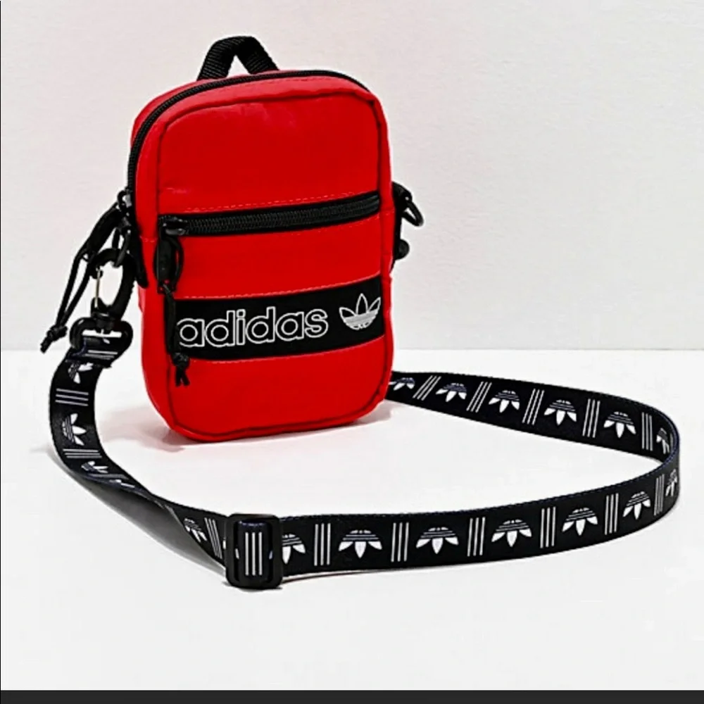 Adidas Festival Crossbody Bag Red NWT
